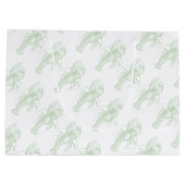 セージグリーンロブスター ラージペーパーバッグ (裏面)