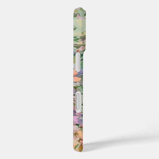 セージグリーンワイルドフラワーエレガンス結婚の写真 Case-Mate iPhoneケース (裏面 / 右)