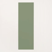 セージグリーン名前をカスタムするヨガマット ヨガマット (裏面)