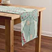 セージグリーン弓 ショートテーブルランナー (インサイチュ)