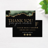 セージグリーン感謝していアグ割引カード (デスク)
