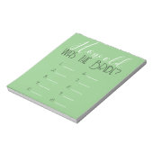 セージグリーン新婦ゲームの答えシートは何歳だった ノートパッド (回転)