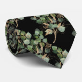 セージグリーン植物学2メンズタイ ネクタイ (ロール)