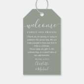 セージグリーン結婚式の引き出物ウェルカムバスケットバッグ ギフトタグ (裏面)