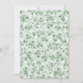 セージグリーン金ゴールドフローラキンセアニェラ セーブザデート (裏面)