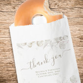 セージグリーン離れ結婚式の引き出物トリート フェイバーバッグ