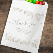 セージグリーン離れ結婚式の引き出物トリート フェイバーバッグ