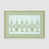 セージグリーン香水ボトルデカンターズAD8デカッページ 薄葉紙 (正面)