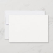 セージグリーン アンティークフレーム 結婚式 QRコード RSVP (裏面)