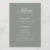 セージグリーン | クラシックリュッ結婚クス プログラム (正面)