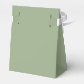 セージグリーン&ホワイトモノグラム結婚ズ フェイバーボックス (裏面サイド)