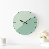 セージグリーン ラージ壁時計 (ホーム)