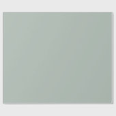 セージグリーン 単色 ラッピングペーパー (フラット)