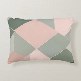 セージグリーンAIアートのチェス アクセントクッション