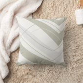 セージグレイモダンスクエア クッション (ブランケット)