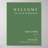 セージコンテンポラリー・グリーンへようこそ結婚 ポスター (正面)