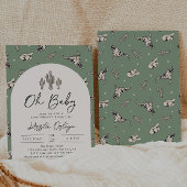 セージサウスウエストベビーシャワー招待状 招待状