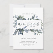 セージシルバーグリーンエレガントフローラ婚約 (正面)