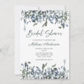 セージシルバーグリーンフローラブライダルシャワー (正面)