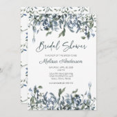 セージシルバーグリーンフローラブライダルシャワー (正面/裏面)