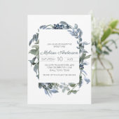 セージシルバーグリーンフローラブライダルシャワー (スタンド正面)