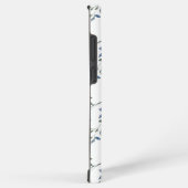 セージシルバーグリーンフローラ SAMSUNG GALAXYケース (右側面)