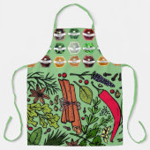 セージスパイスベーキングエプロン エプロン (正面)