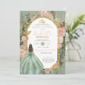 セージスペインのグリーンクインセアニェラ15アノス 招待状 (スタンド正面)