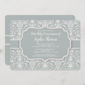 セージダマスク招待状 招待状 (正面/裏面)