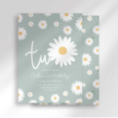 セージデイジー2nd誕生日招待状 招待状
