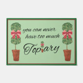 セージトピアリートピアリ ドアマット (正面)