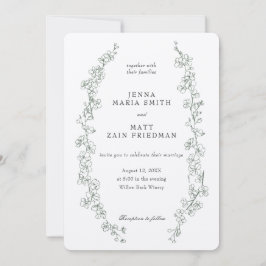 セージドリーム結婚式招待状 招待状