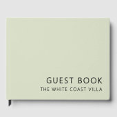 セージバケーションレンタルQRコードコメントゲストブック ゲストブック (正面)