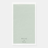 セージパーソナライズされた結婚ズ (正面)