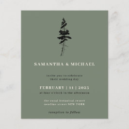 セージフォレストパインツリーインディ素朴予算 チラシ