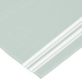 セージフランスのスタイルストライプテーブルランナー ミディアムテーブルランナー (コーナー)