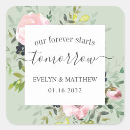 セージフローラ永遠に明日のリハーサルを開始 スクエアシール