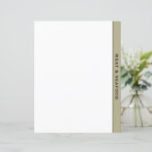 セージブラック&ホワイトレシピディバイダー |肉と魚介類 (スタンド正面)