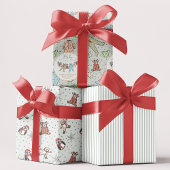 セージベビーその冷たい外の冬の赤ちゃんシャワー ラッピングペーパーシート