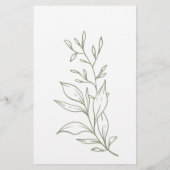 セージボホフラワーズブライダルゲーム推測ザ・ドレス チラシ (裏面)