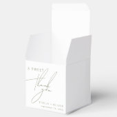 セージミニマルグリーンスウィートサンキュー結婚ズ フェイバーボックス (オープン)