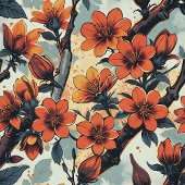 セージモダンと銅の水色の毛布 フリースブランケット