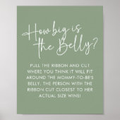 セージモダンオベビーシンプルベリー推測ゲーム ポスター (正面)