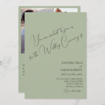 セージモダングカスタムリーの写真結婚コラージュ