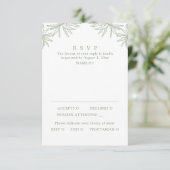 セージモダングミニマルリーン植物食 出欠カード (スタンド正面)