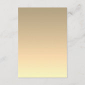 セージモダングリーンウェディングレセプションエンクロージャカード エンクロージャーカード (裏面)