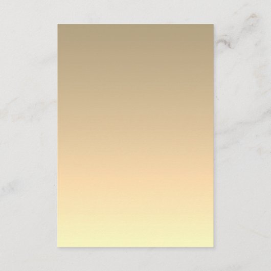 セージモダングリーンウェディングレセプションエンクロージャカード エンクロージャーカード (裏面)