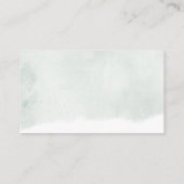 セージモダングリーンウォーター結婚カラー詳細 エンクロージャーカード (裏面)