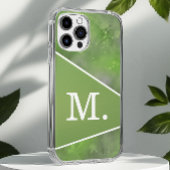 セージモダングリーンモノグラム iPhoneケース