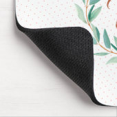 セージモダングリーンユーカリプトゥスリース マウスパッド (コーナー)